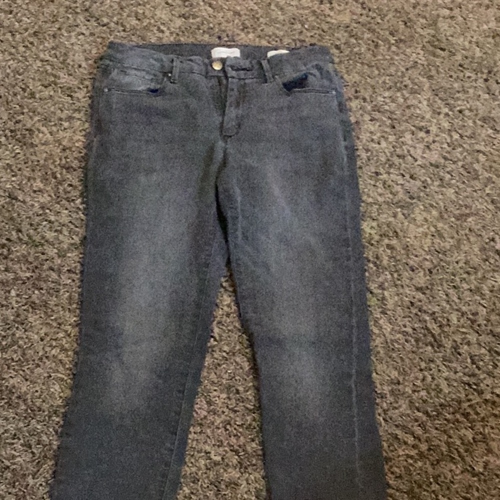 Dark gray jeans